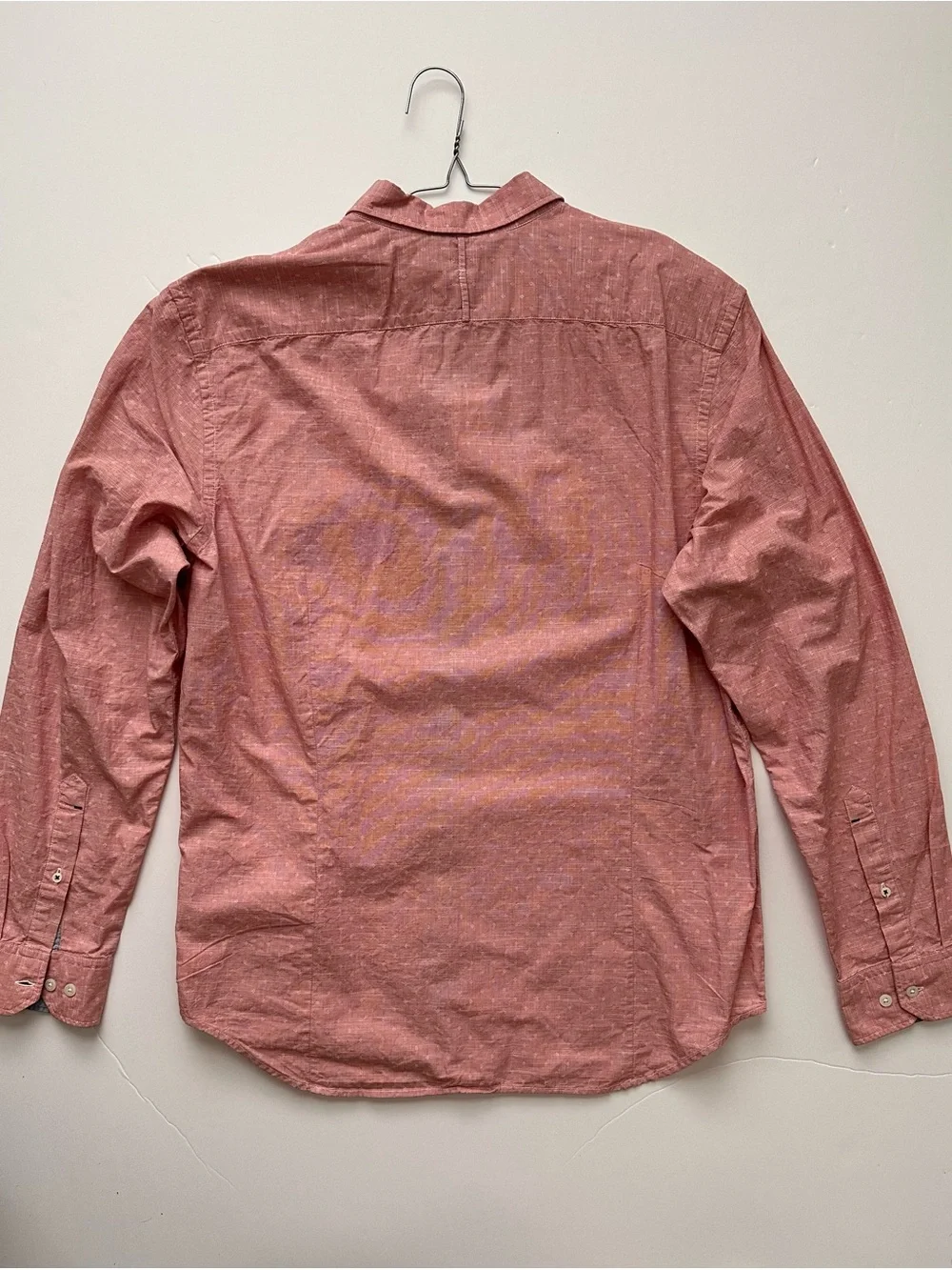 Banana Republic Men's Button-Down Shirt - Dusty Rose